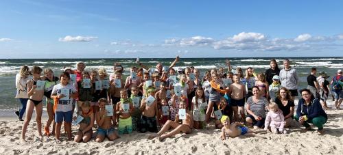 Obóz STE Międzywodzie 2022 - Pasowanie dzieci na "Wilka Morskiego" - 00