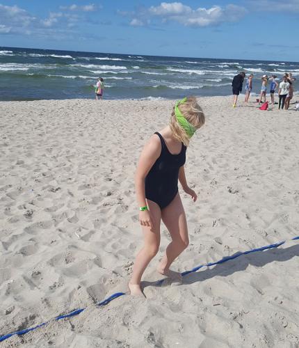 Obóz STE Międzywodzie 2022 - Pasowanie dzieci na "Wilka Morskiego" - 07