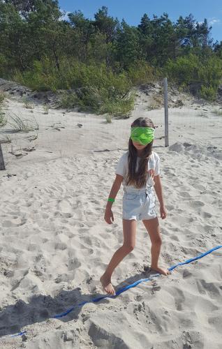 Obóz STE Międzywodzie 2022 - Pasowanie dzieci na "Wilka Morskiego" - 08