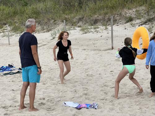 Obóz STE Międzywodzie 2022 - Pasowanie dzieci na "Wilka Morskiego" - 14