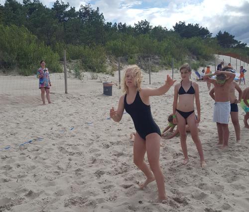 Obóz STE Międzywodzie 2022 - Pasowanie dzieci na "Wilka Morskiego" - 19